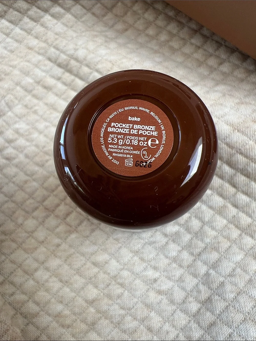 RHODE Pocket Bronze Cream Bronzer & Brush